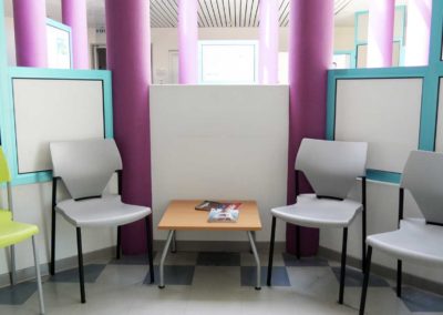 Salle d'attente en consultations